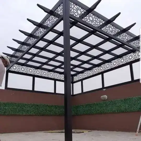 هيكل برجولة حديد